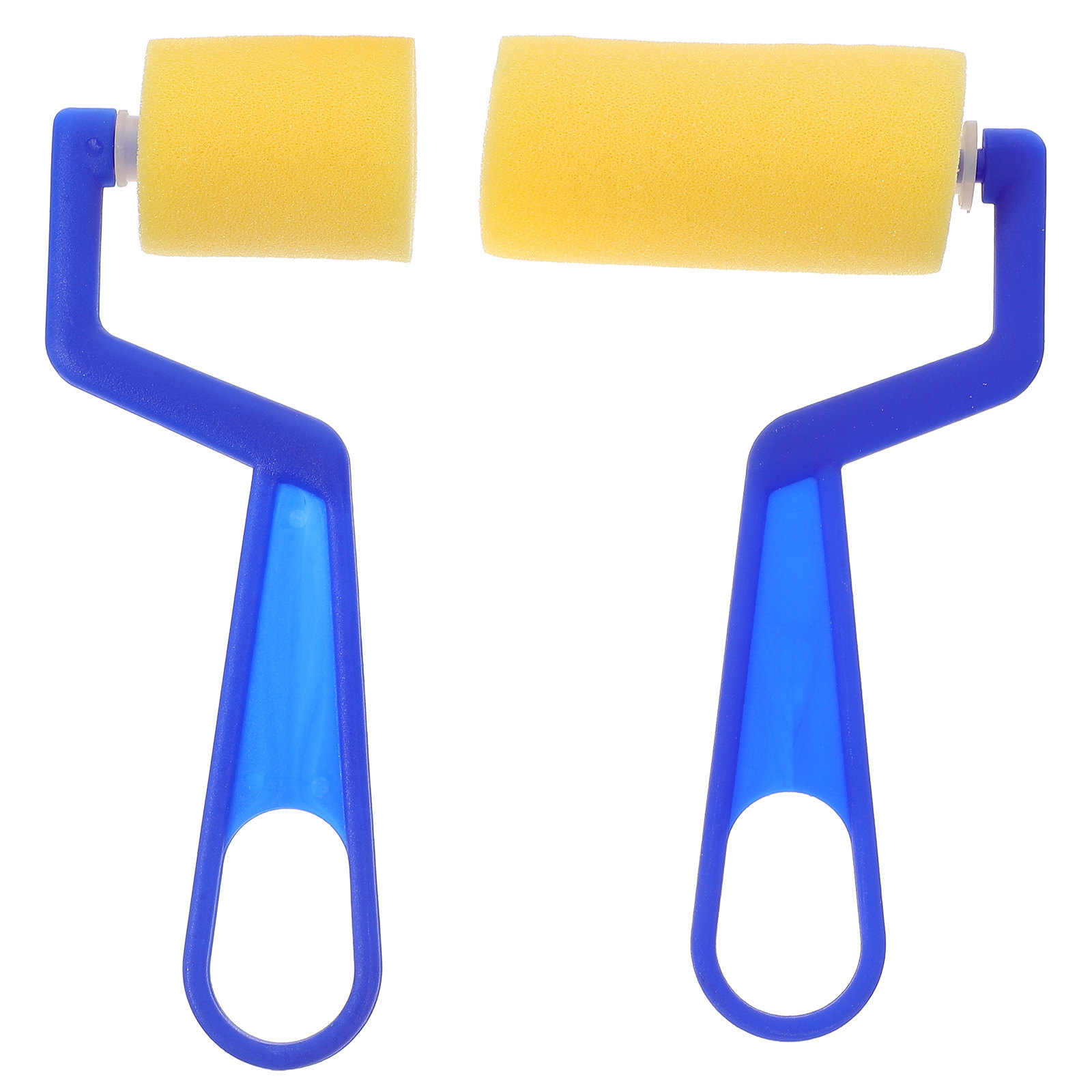 Art Craft For Kids - 2Pcs Kids Painting Sponge Brush Rollers