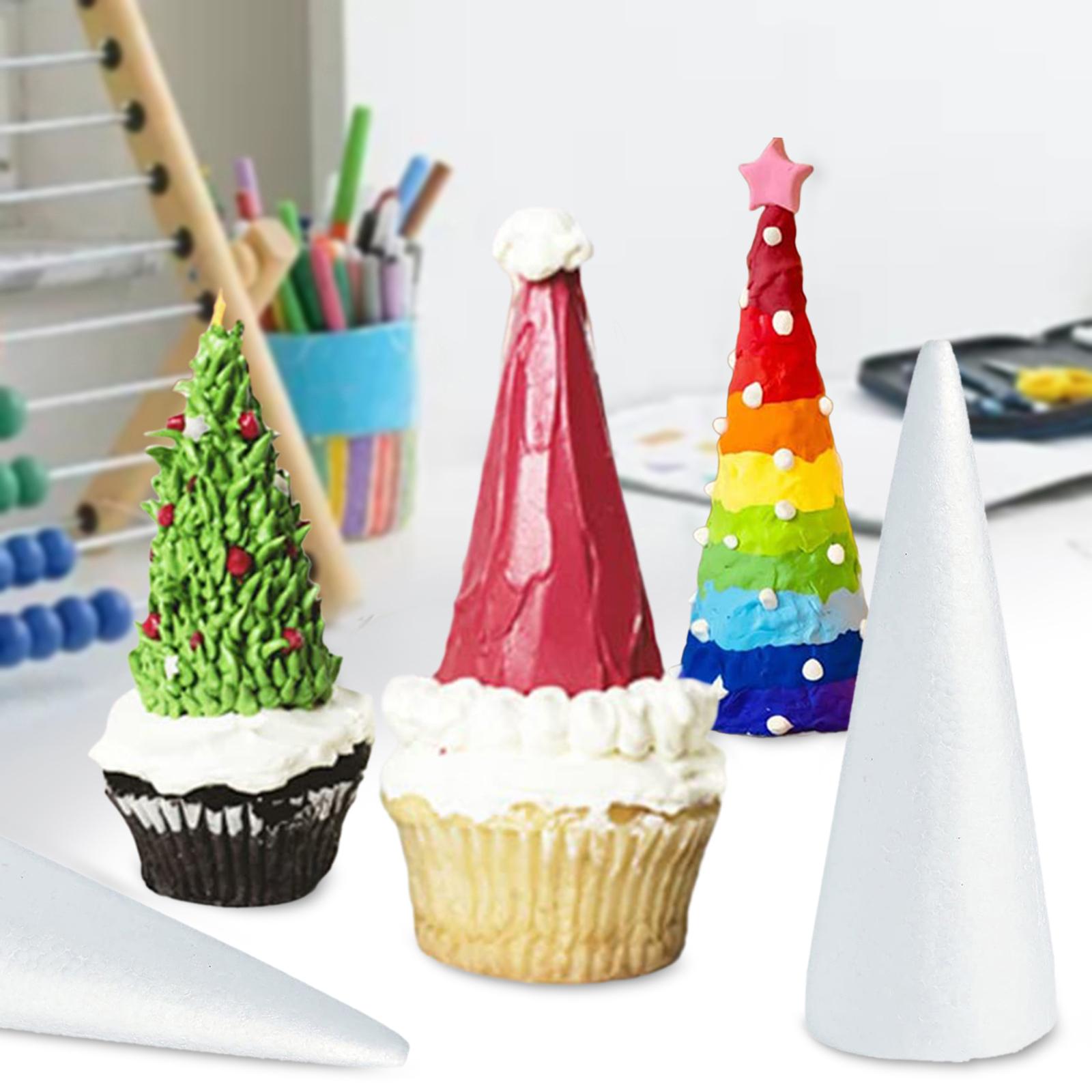 Art Craft For Kids - 30Pcs Foam Cones for Crafts Foam