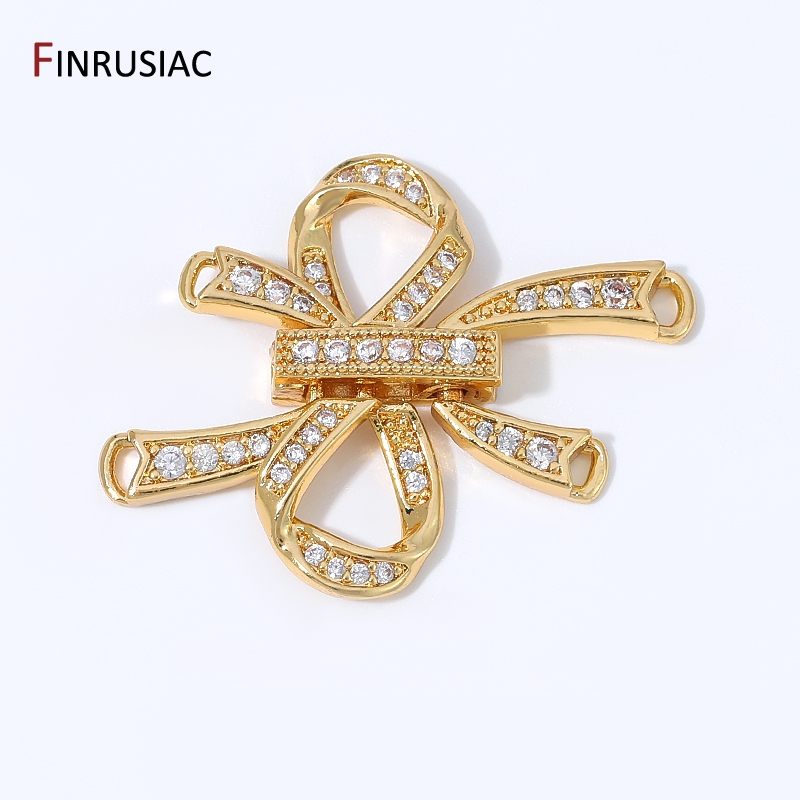 Art Craft Making - 18K Gold Plated Brass Hollow Ribbon