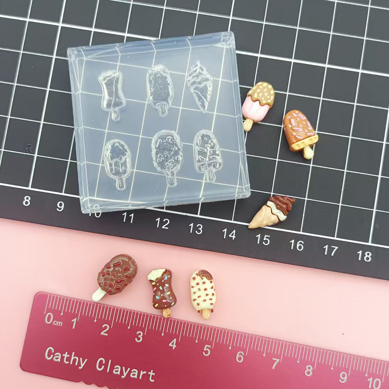 Polymer Ceramic CLay Mini Choc - Art Craft Ice Cream 评论和价格