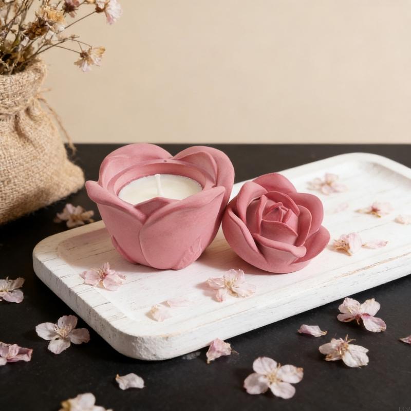 L43A Rose Embossed Resin Jar M - Art Craft Description 评论和价格