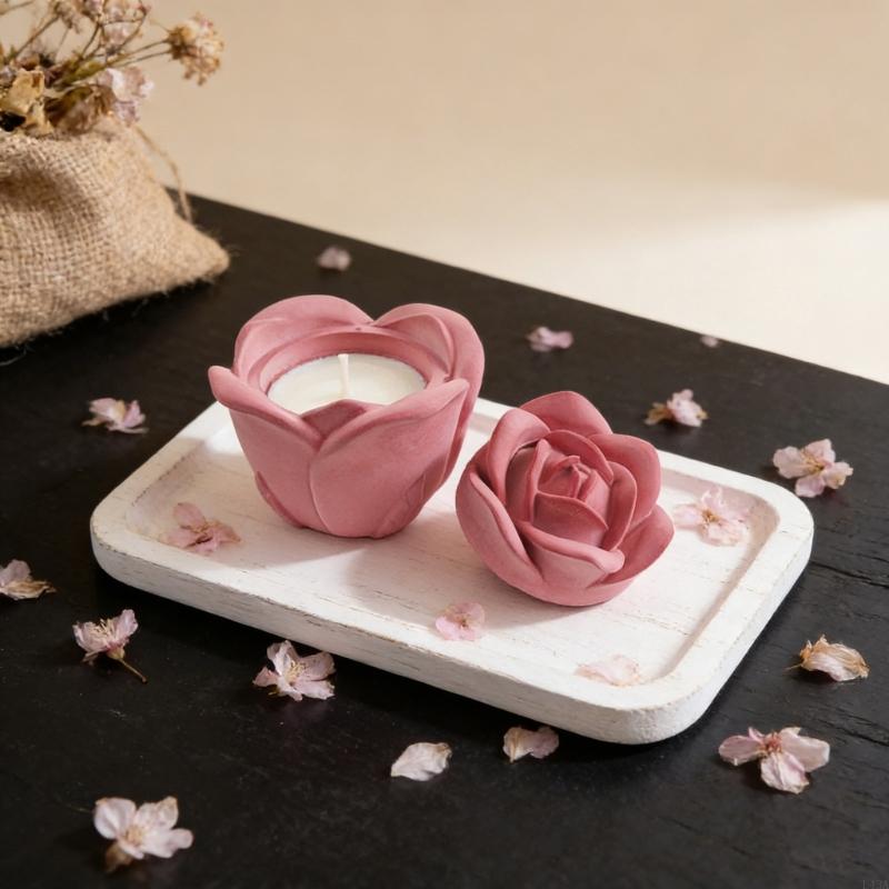 L43A Rose Embossed Resin Jar M - Art Craft Description 评论和价格