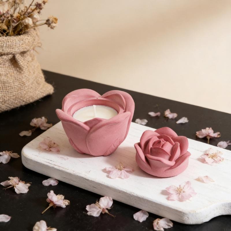 L43A Rose Embossed Resin Jar M - Art Craft Description 评论和价格