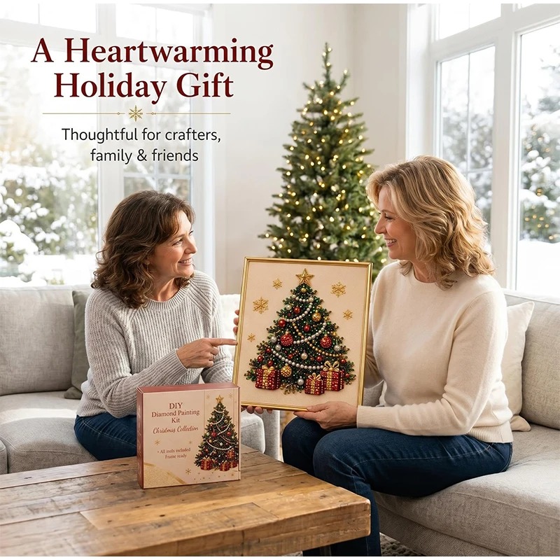 Christmas Pearl Diamond Painti - Art Craft For Adults 评论和价格