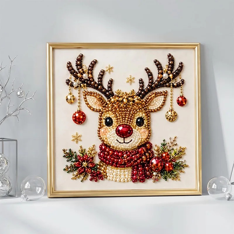 Christmas Pearl Diamond Painti - Art Craft For Adults 评论和价格