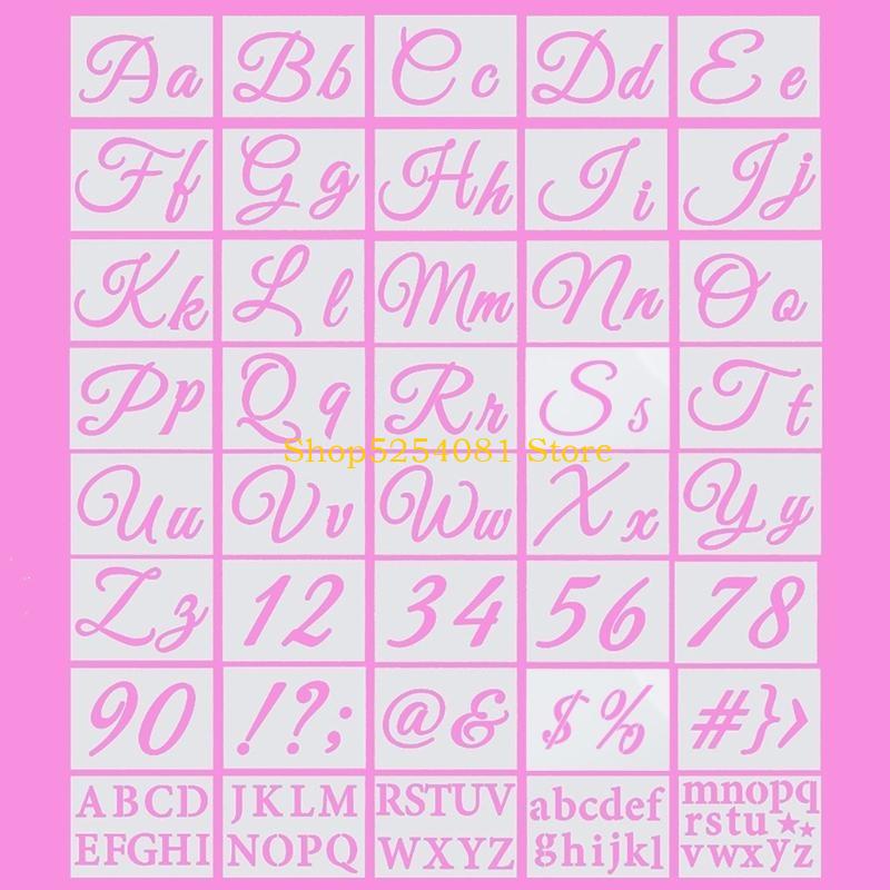 AXYC 40pcs Letter Stencils Reu - Art Craft Description 评论和价格