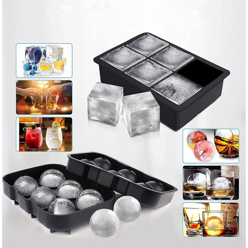 4/6/8/15Grids Silicone Ice Cub - Art Craft Ice Cream 评论和价格
