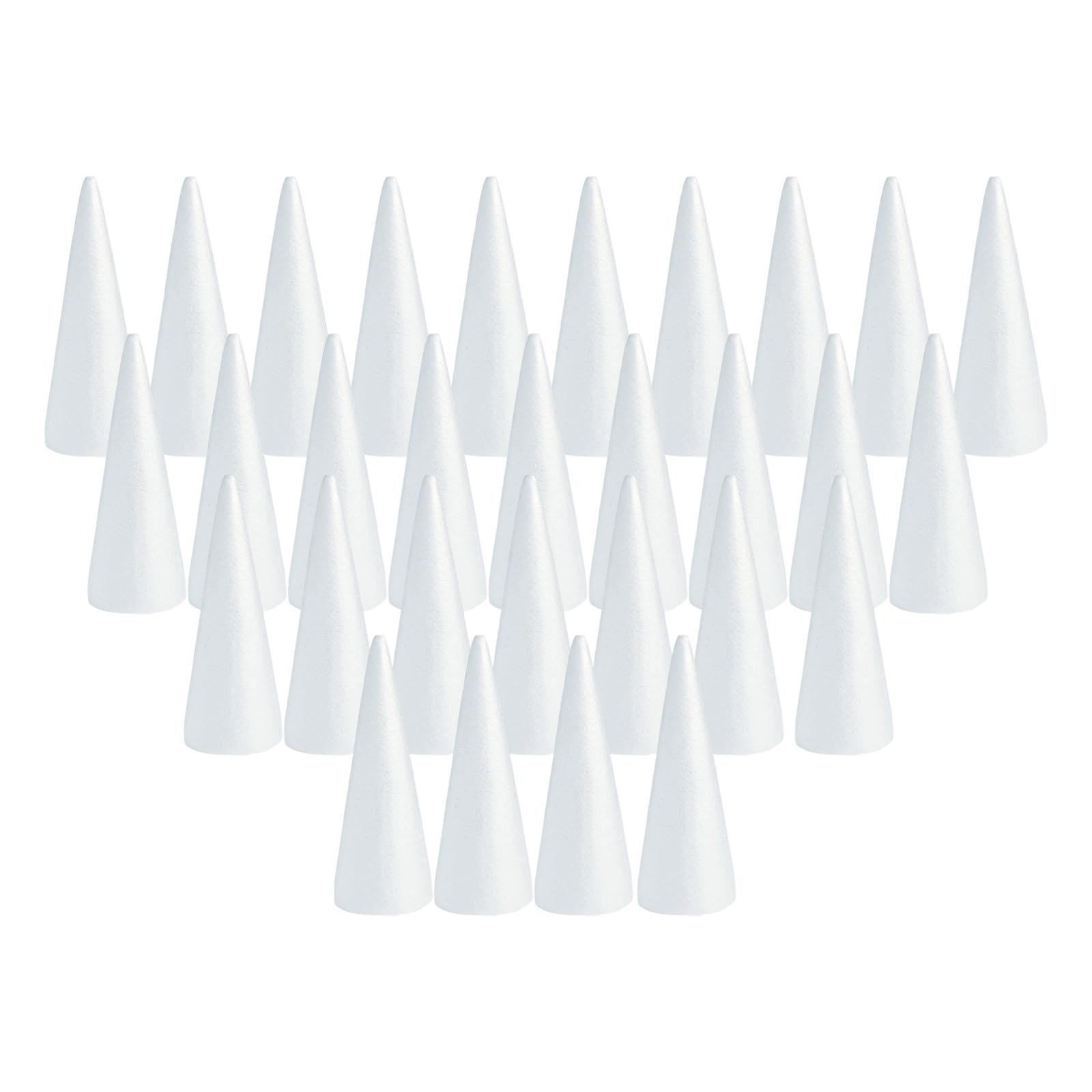 30Pcs Foam Cones for Crafts Fo - Art Craft For Kids 评论和价格