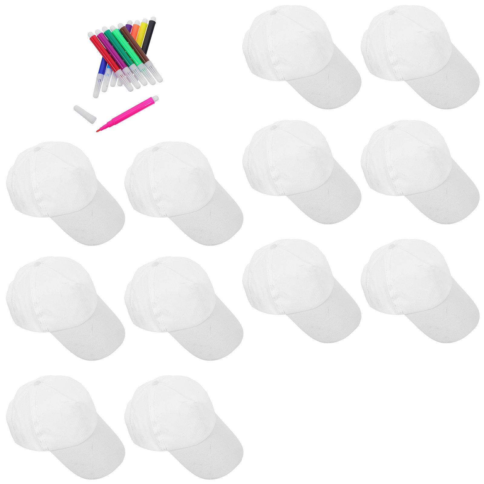 1Set Kids Baseball Cap Plain W - Art Craft For Kids 评论和价格