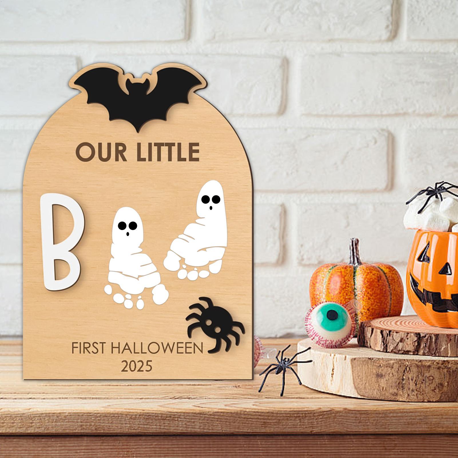 Foot Print Kit For Baby Hallow - Art Craft Halloween 评论和价格
