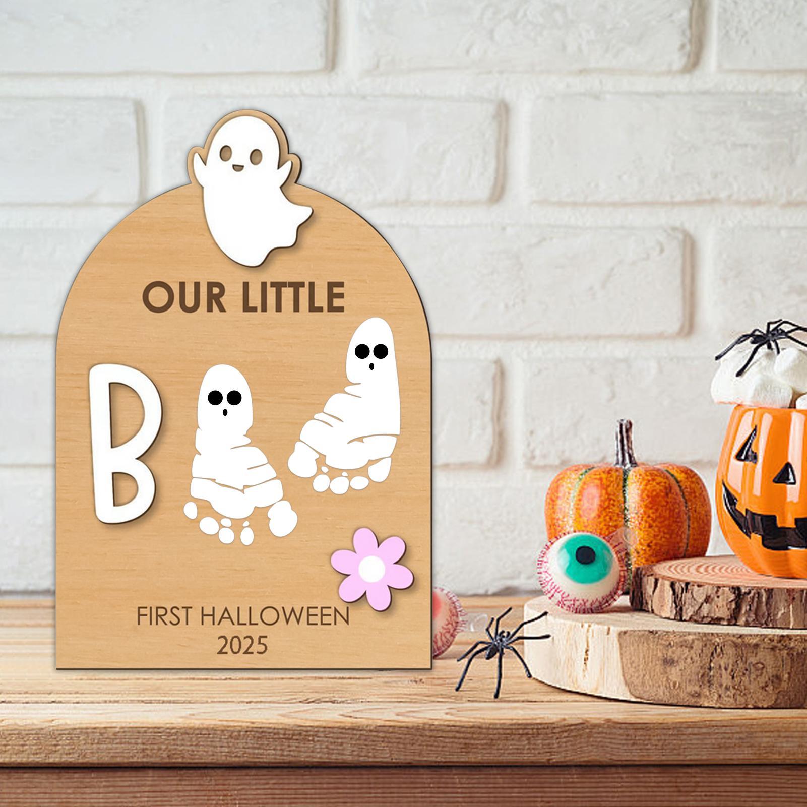 Foot Print Kit For Baby Hallow - Art Craft Halloween 评论和价格