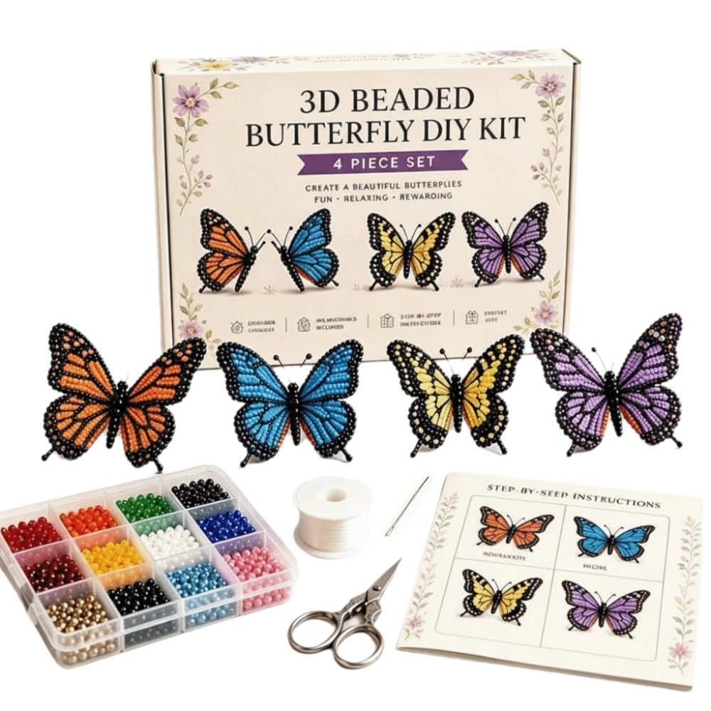 Tiny Beads 3D Beaded Animal Ki - Art Craft Kits 评论和价格
