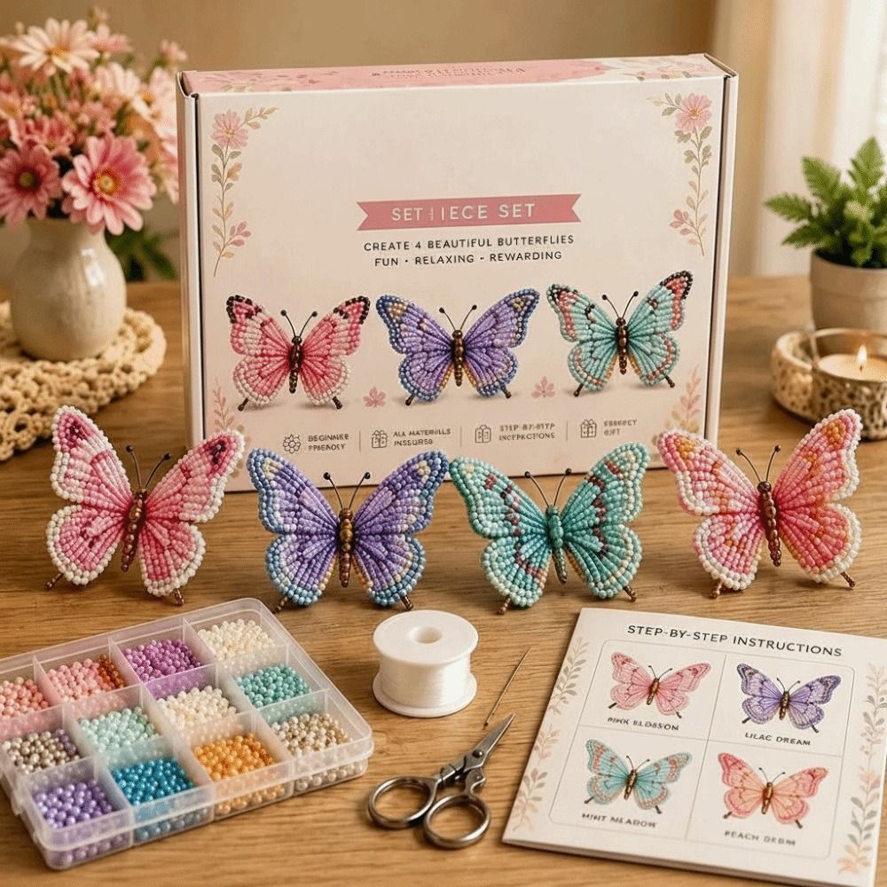 Tiny Beads 3D Beaded Animal Ki - Art Craft Kits 评论和价格