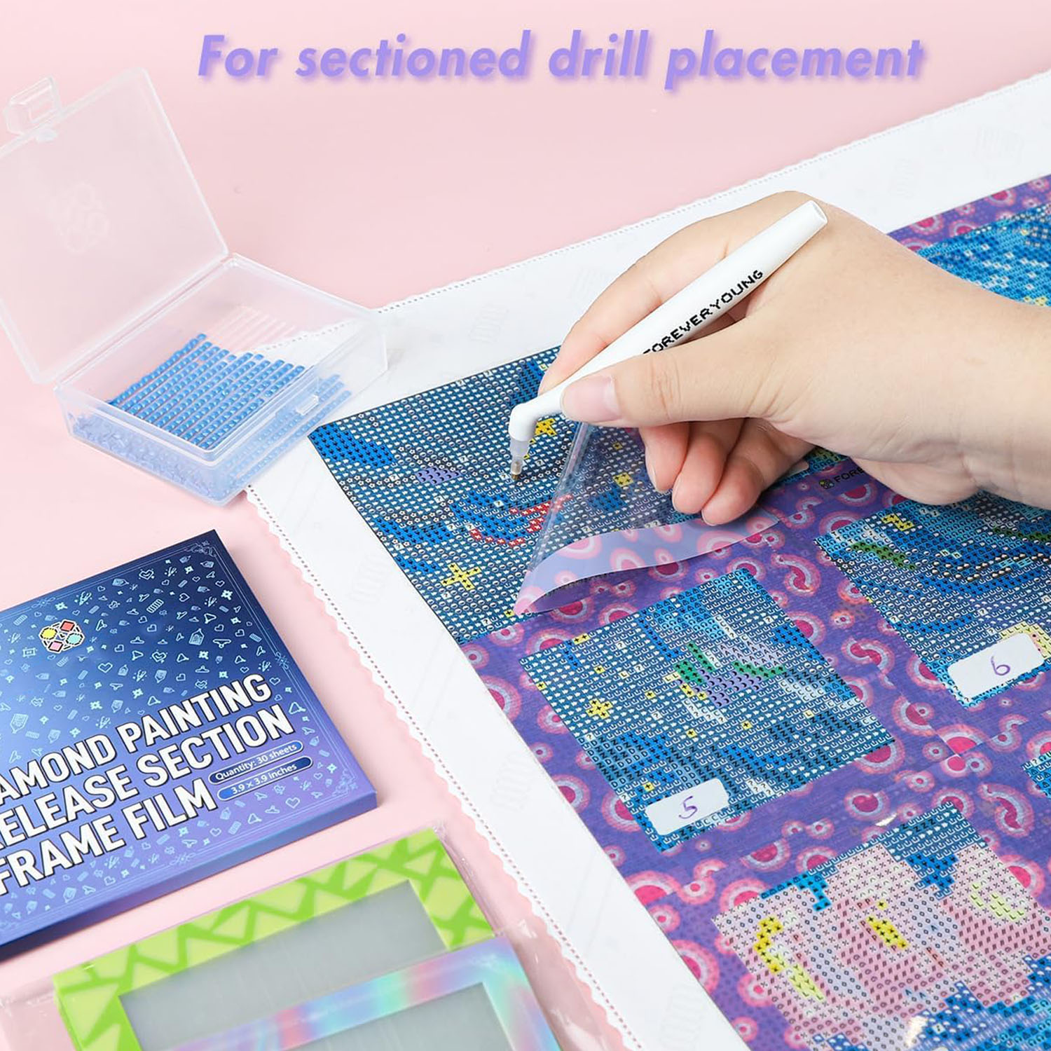 30PCS Diamond Painting Alignme - Art Craft Kits 评论和价格