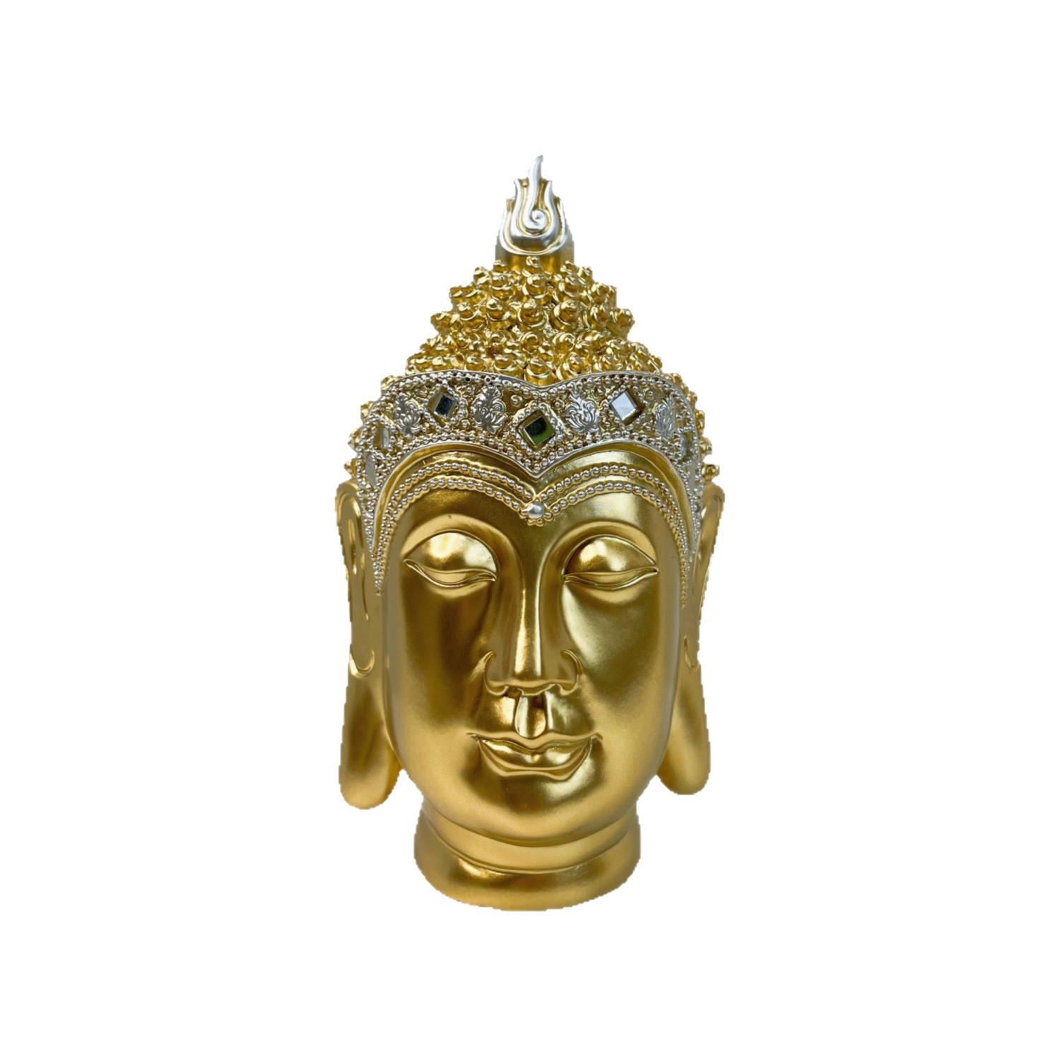 Sakyamuni Buddha Head Statue T - Art Craft India 评论和价格