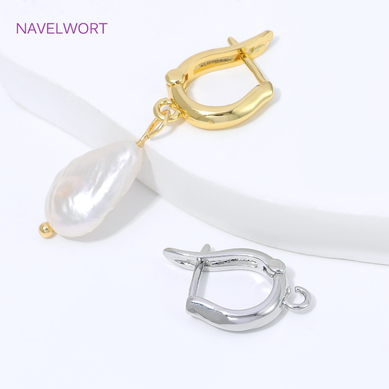 18K Gold Plated Brass Earring  - Art Craft Making 评论和价格