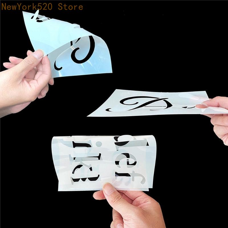40pcs Letter Stencils Reusable - Art Craft Description 评论和价格
