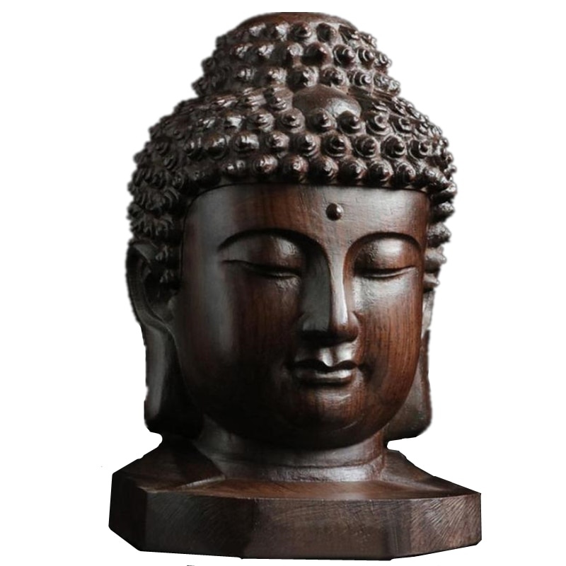 1/2pcs Wooden Sakyamuni Statue - Art Craft India 评论和价格