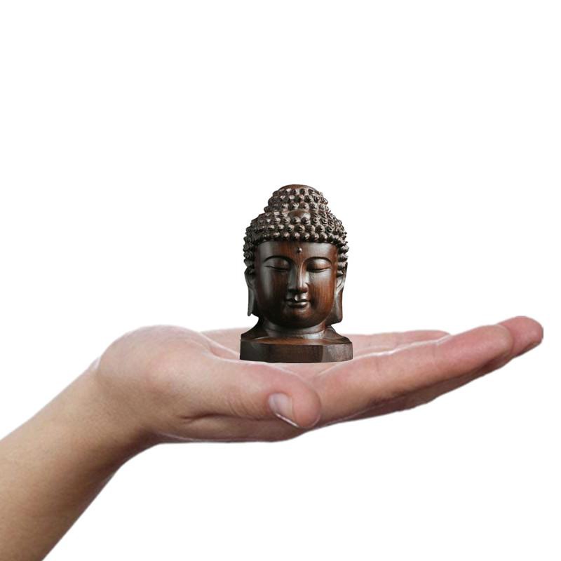 1/2pcs Wooden Sakyamuni Statue - Art Craft India 评论和价格