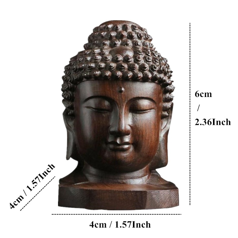 1/2pcs Wooden Sakyamuni Statue - Art Craft India 评论和价格