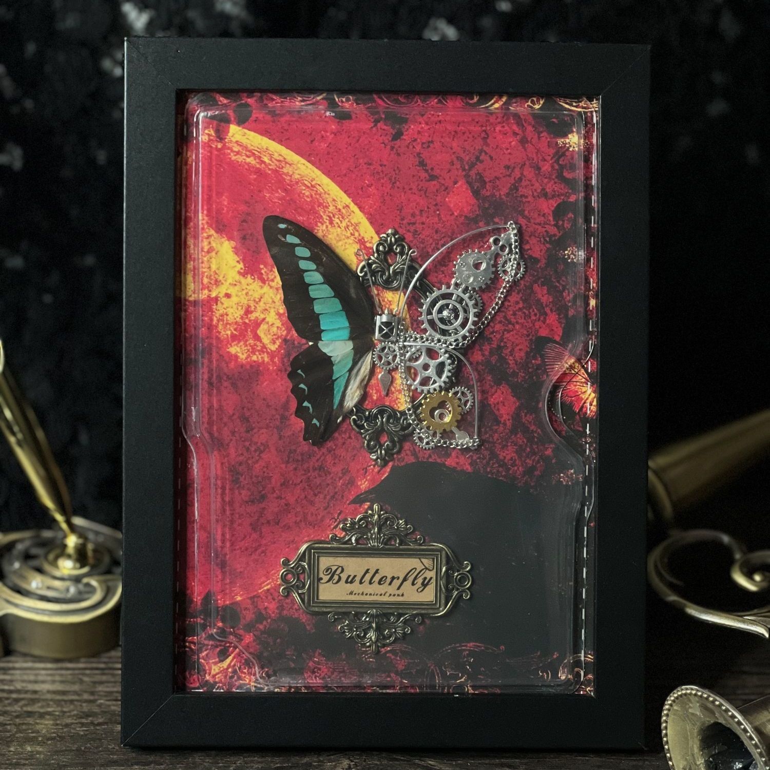 Steampunk Butterfly Frame DIY  - Art Craft Kits 评论和价格