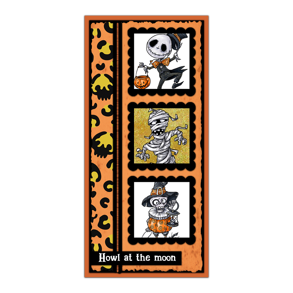 Mangocraft Cute Halloween Ghos - Rubber Stamp Blank 评论和价格