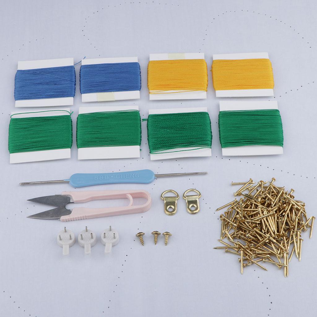 Nail String Art Kit Flower Des - Art Craft For Kids 评论和价格
