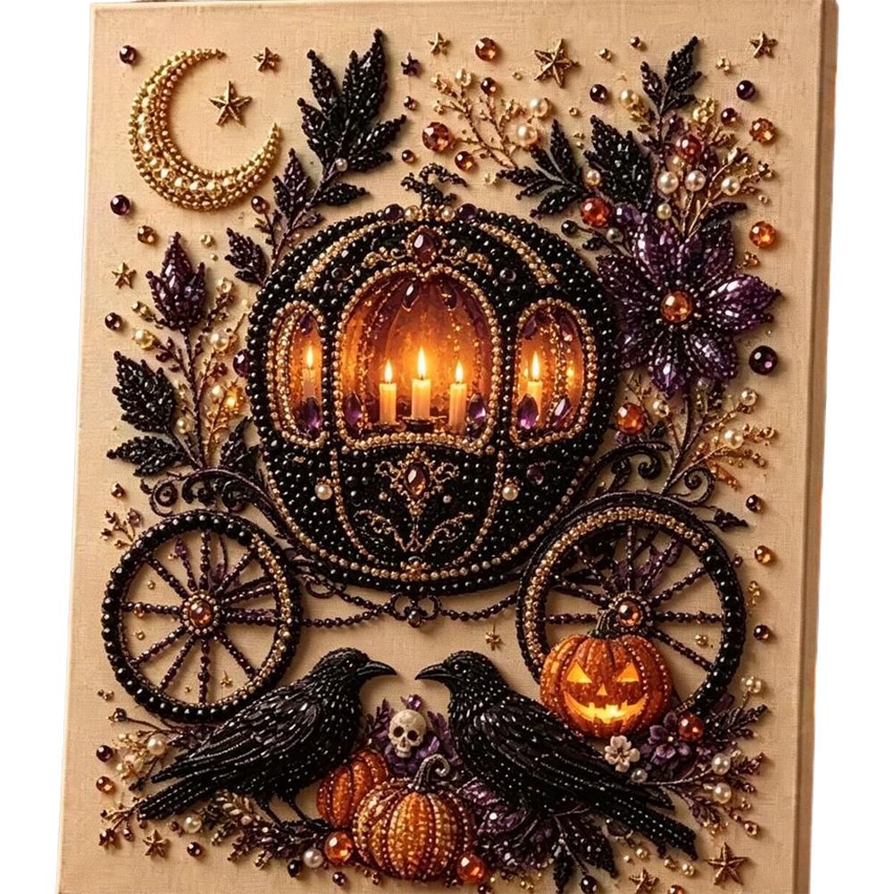 Halloween Ghost & Pumpkin 3D P - Art Craft Halloween 评论和价格