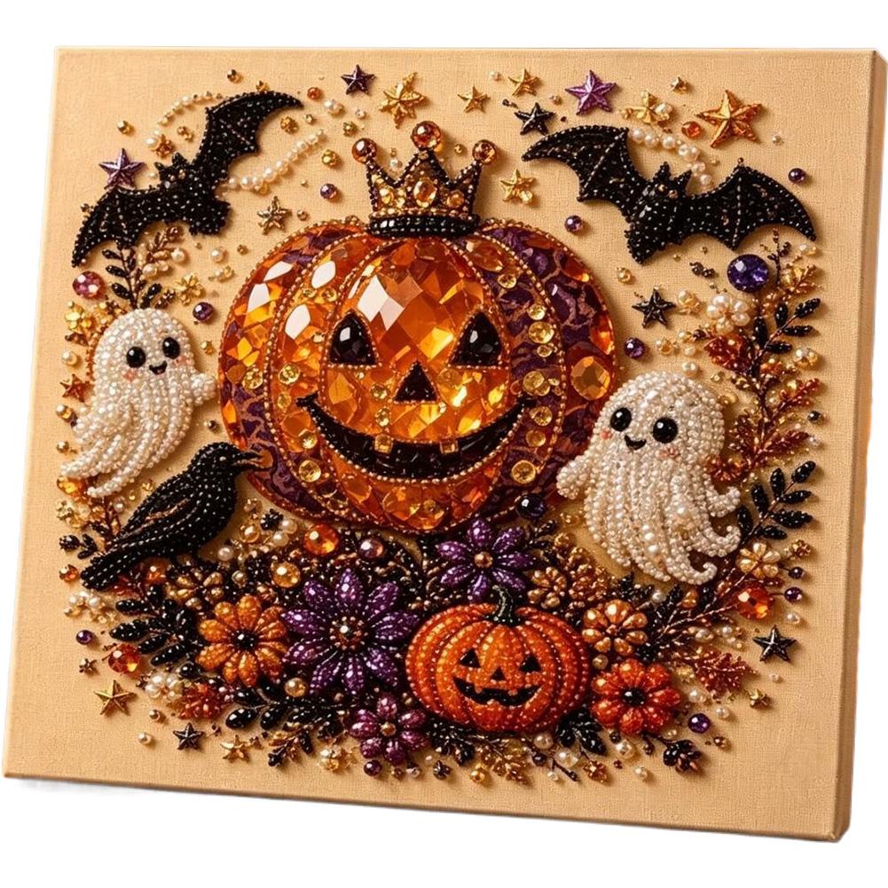 Halloween Ghost & Pumpkin 3D P - Art Craft Halloween 评论和价格