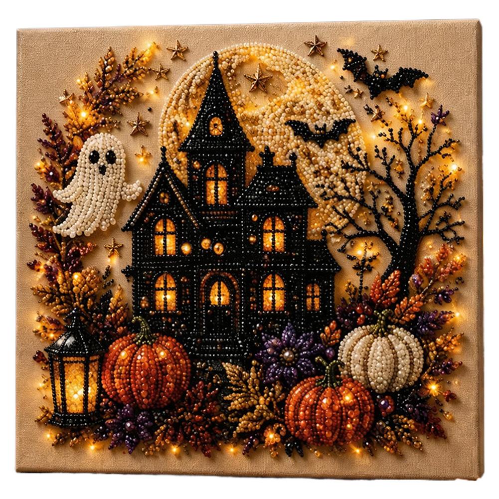 Halloween Ghost & Pumpkin 3D P - Art Craft Halloween 评论和价格