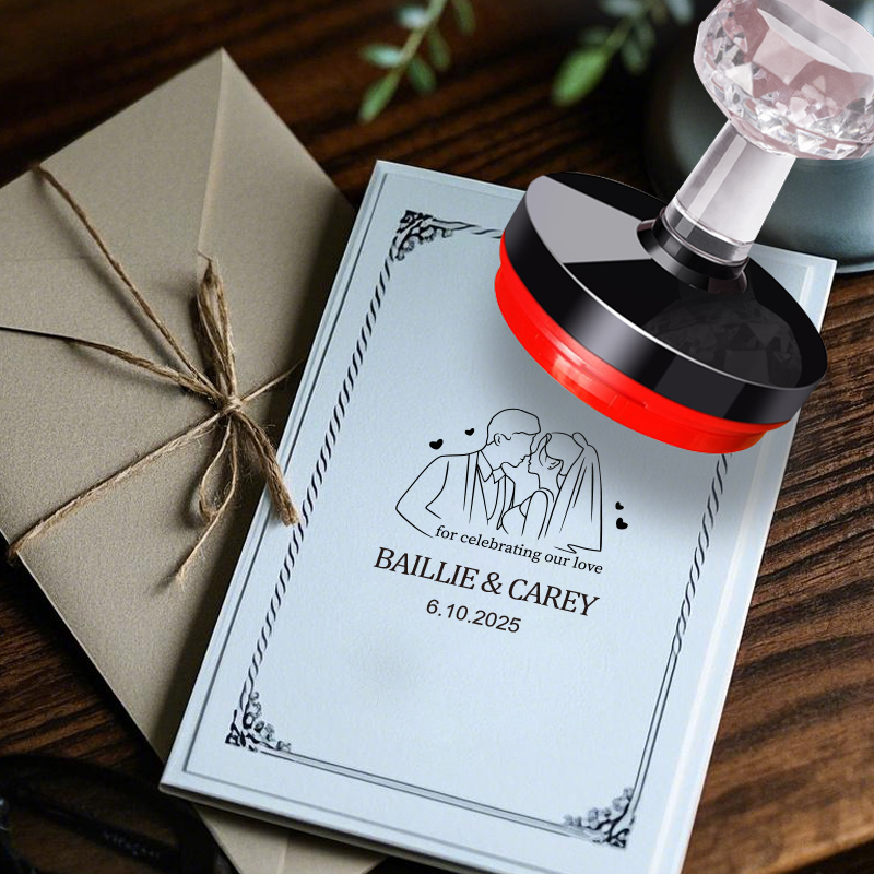 Custom-Made Seal Stamp for Wed - Art Craft Girl 评论和价格
