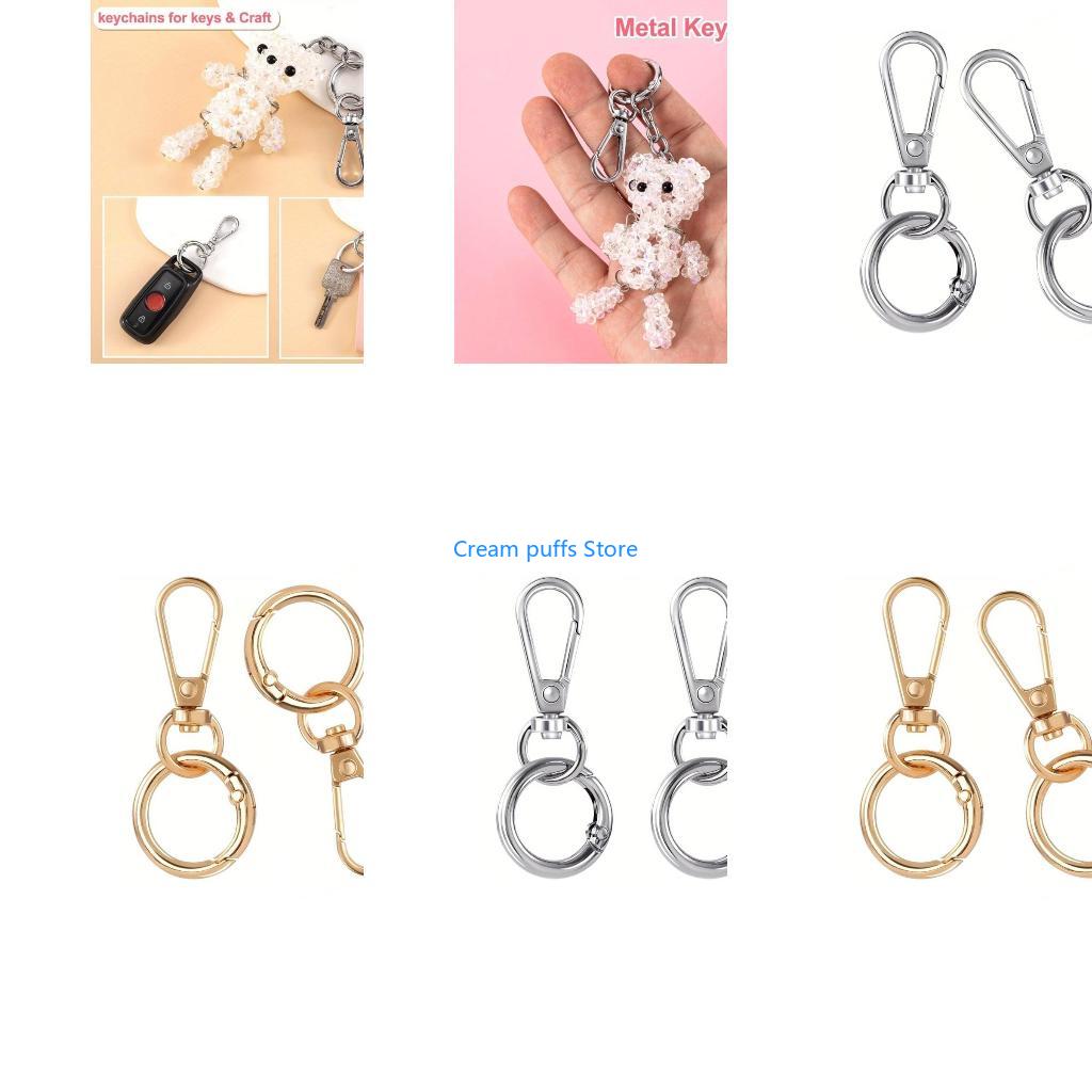 50LE Metal Swivels Hook and Ri - Art Craft Description 评论和价格