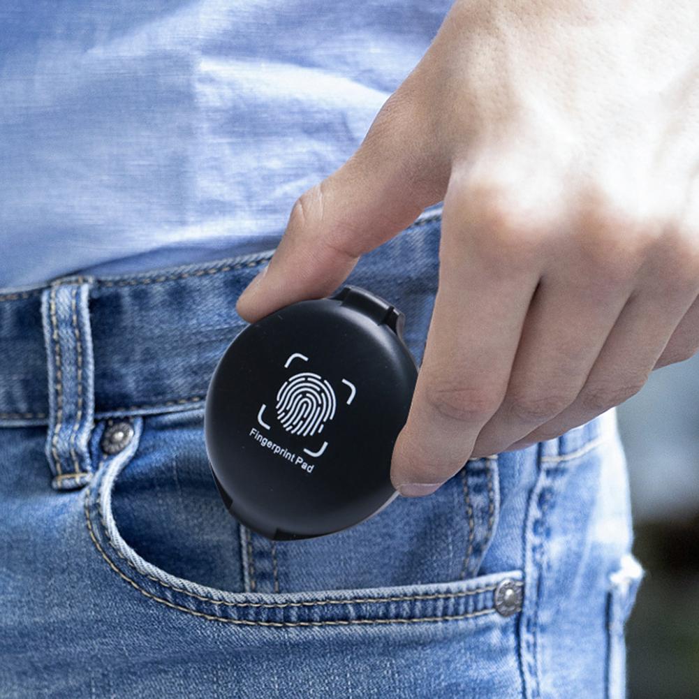 Fingerprint Ink Pad Thumbprint - Rubber Stamp Blank 评论和价格