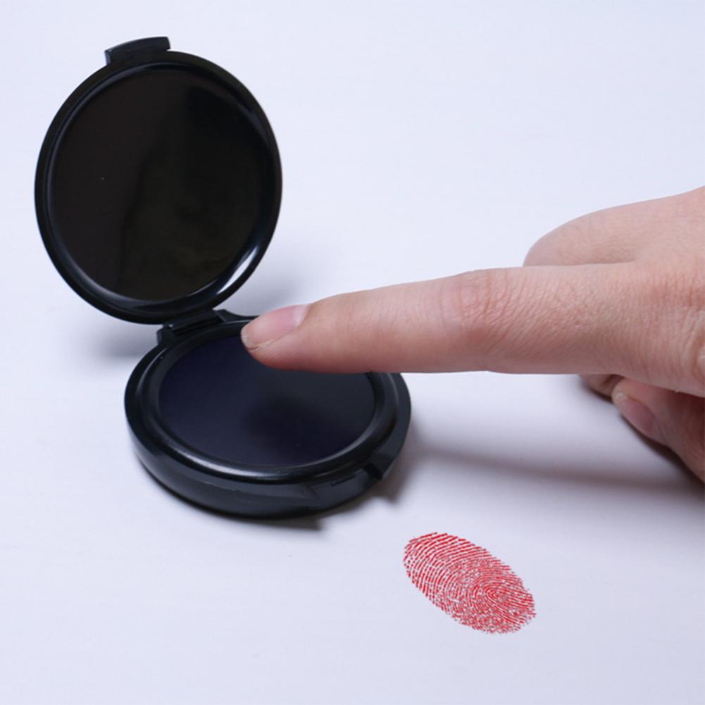 Fingerprint Ink Pad Thumbprint - Rubber Stamp Blank 评论和价格