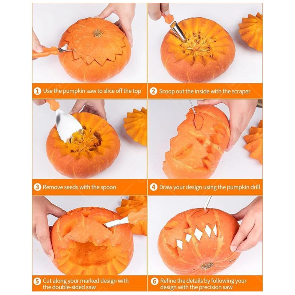 Halloween  Pumpkin  Carving  C - Art Craft Halloween 评论和价格