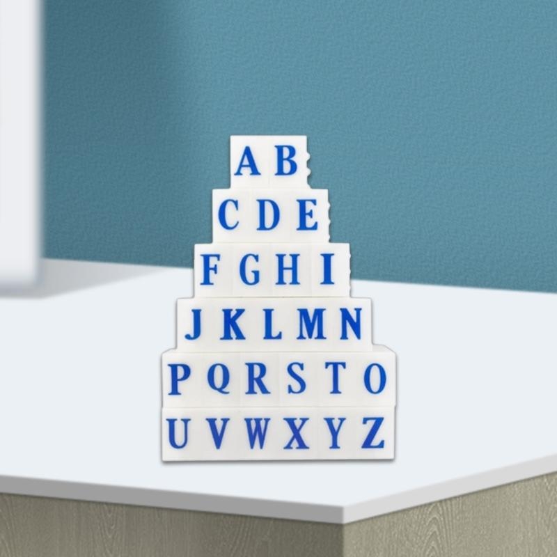 97BA 26Pcs Large Letter Stamp  - Art Craft Description 评论和价格