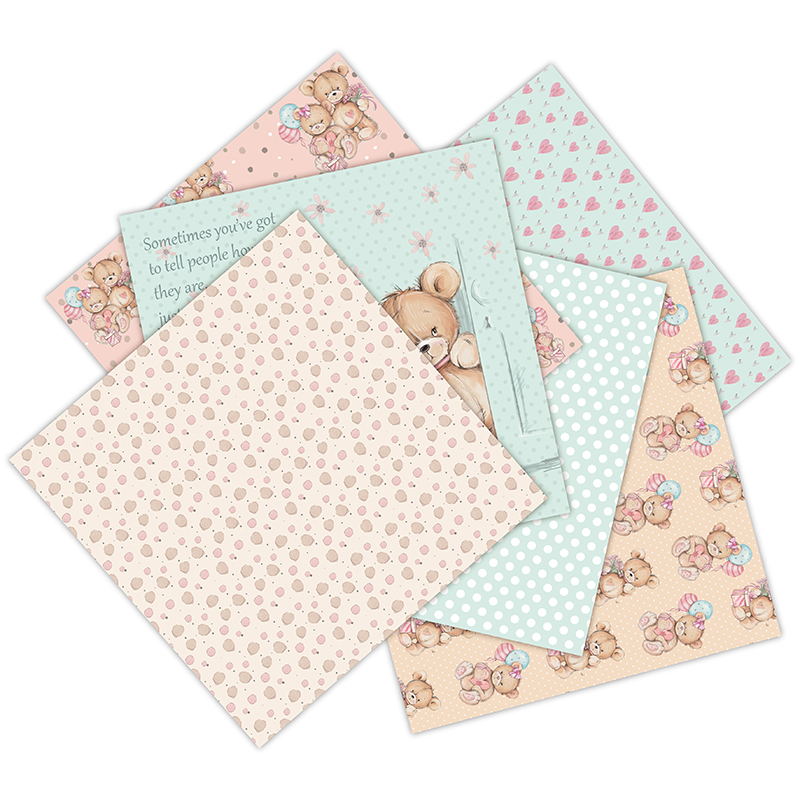 12 Sheets little bear Scrapboo - Art Craft Halloween 评论和价格
