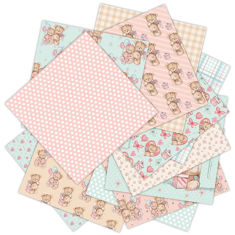 12 Sheets little bear Scrapboo - Art Craft Halloween 评论和价格