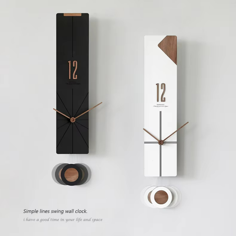Black Pendulum  Wall Clock Bed - Art Craft India 评论和价格