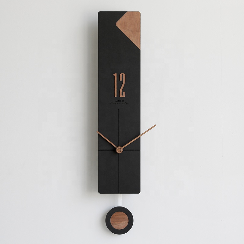 Black Pendulum  Wall Clock Bed - Art Craft India 评论和价格