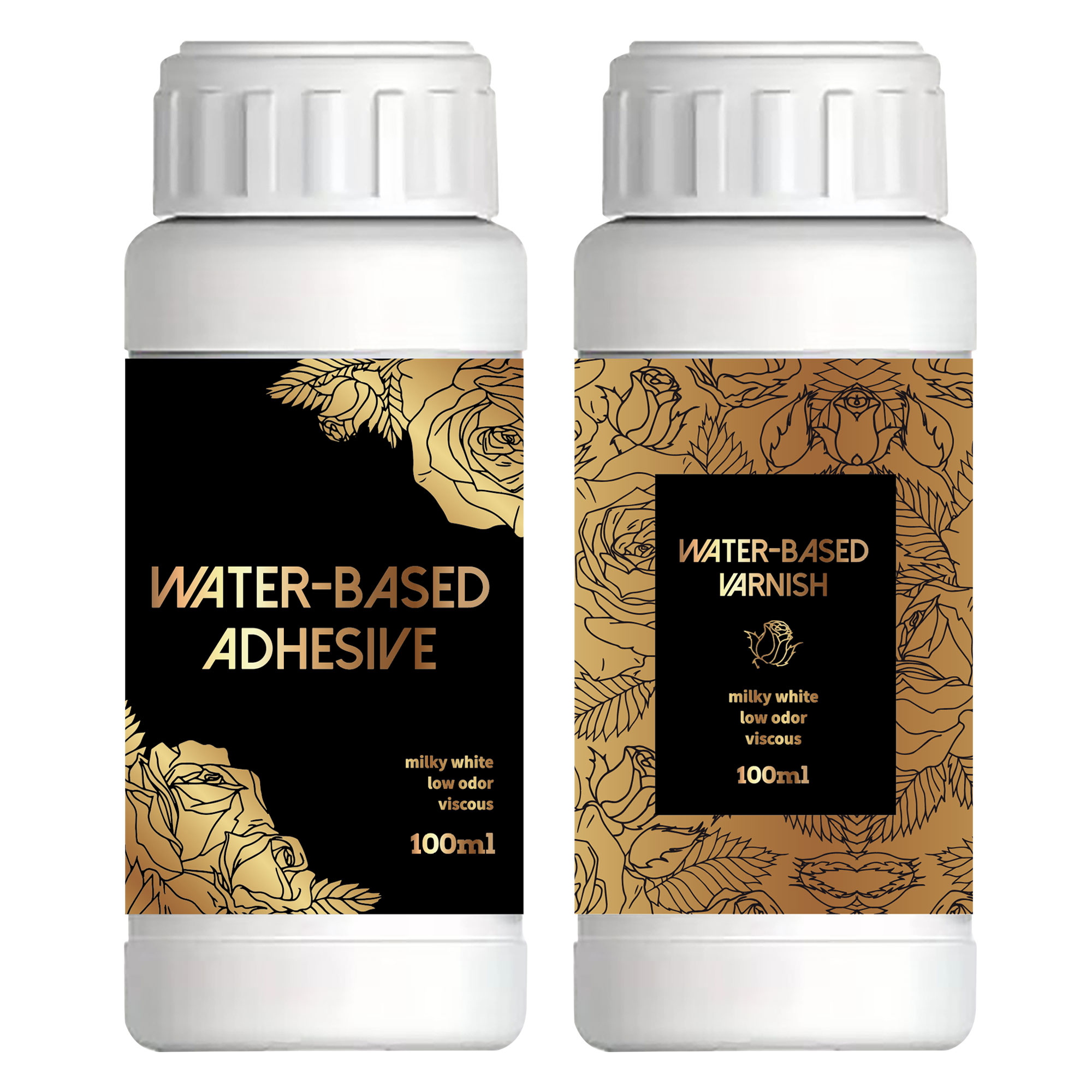 100ML/200ML Golden Foil Adhesi - Art Craft Kits 评论和价格