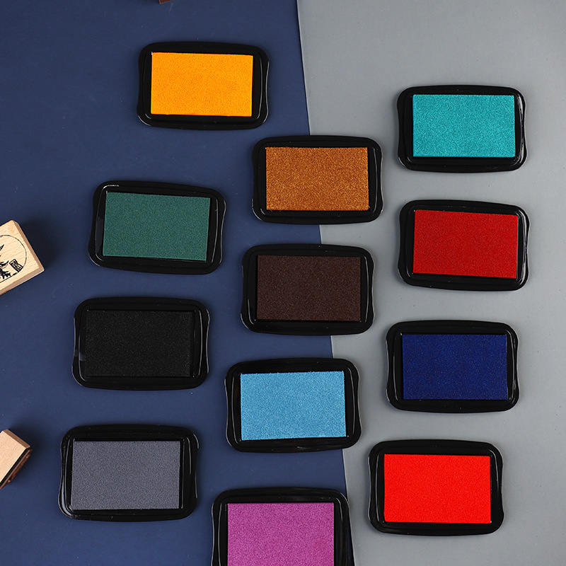 12 Colors Large Size Vintage I - Rubber Stamp Blank 评论和价格