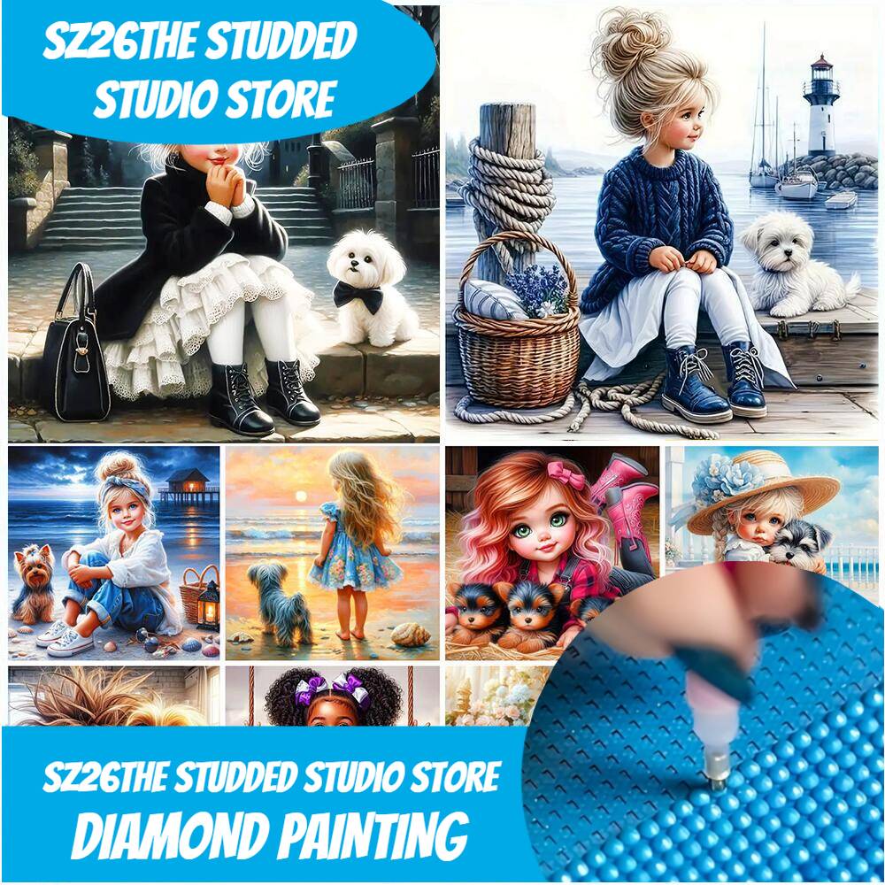 Sz26The Studded Diy Diamond Mo - Art Craft Girl 评论和价格