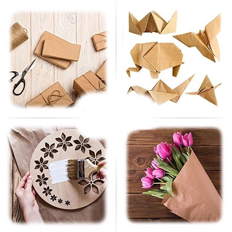 Brown Kraft Paper Ideal For Gi - Art Craft Halloween 评论和价格