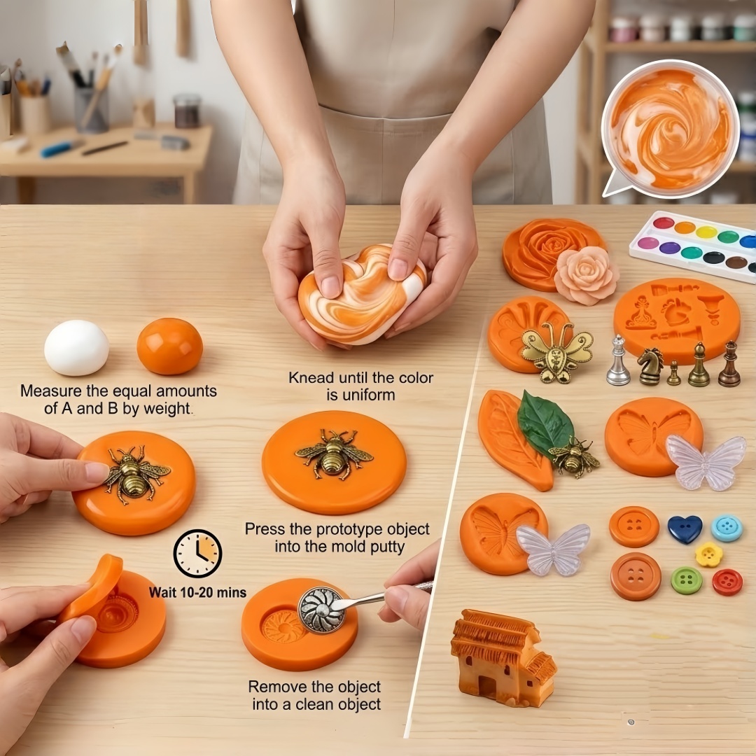 Silicone Putty DIY Crafting Se - Art Craft Kits 评论和价格