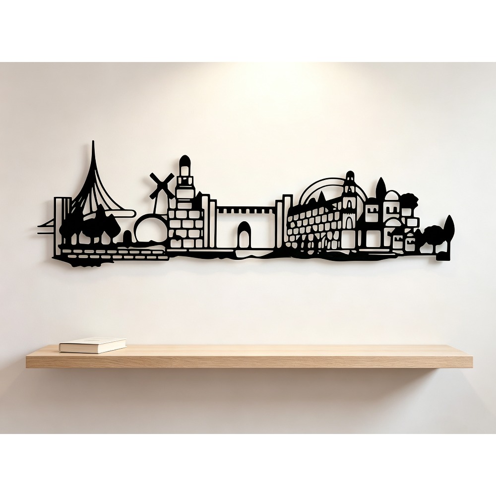CIFBUY Metal Wall Art Jerusale - Art & Craft Be 评论和价格