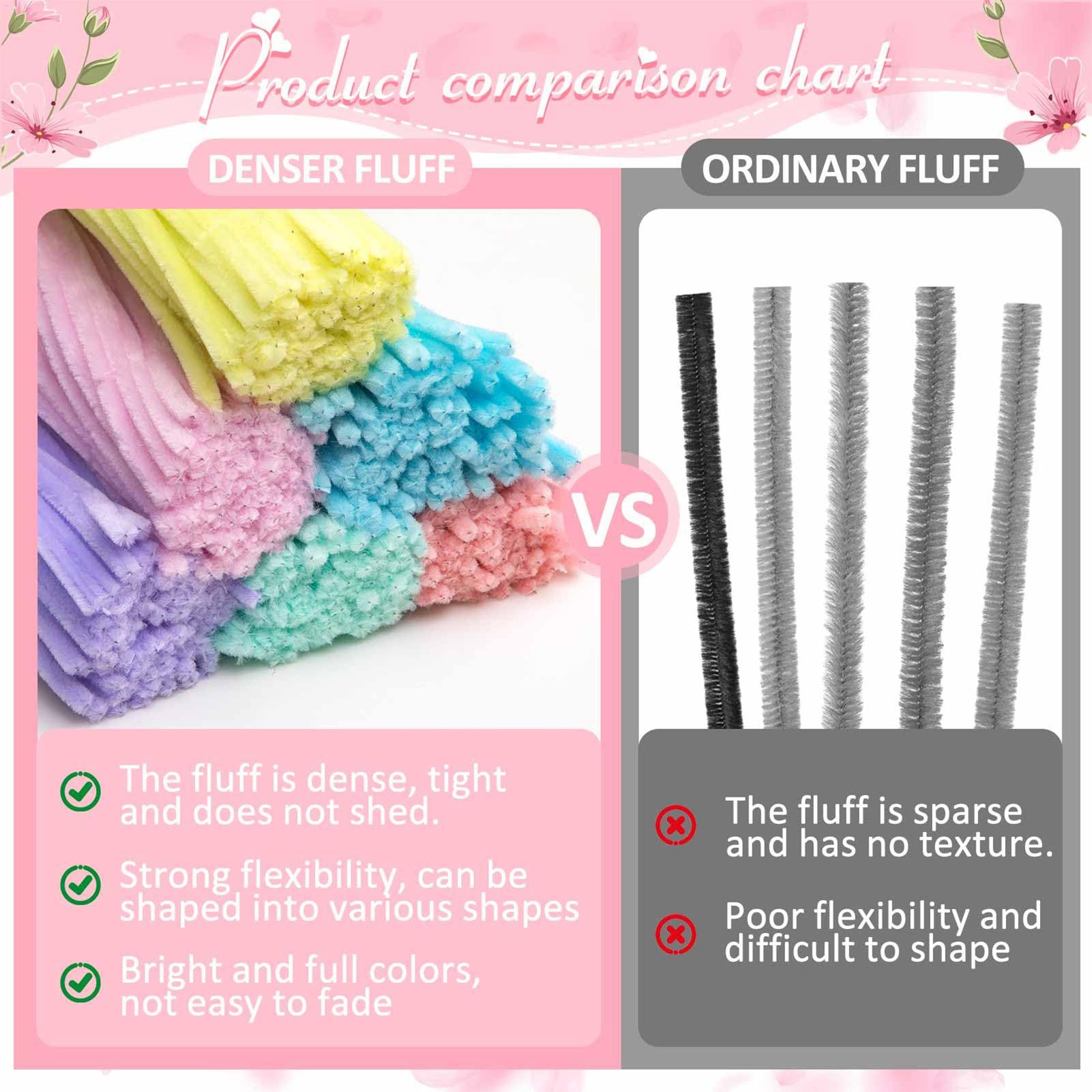 Chenille Stems Pipe Cleaners C - Art Craft For Kids 评论和价格