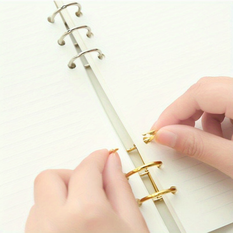 10pcs Metal Loose Leaf Book Bi - Art Craft Books 评论和价格