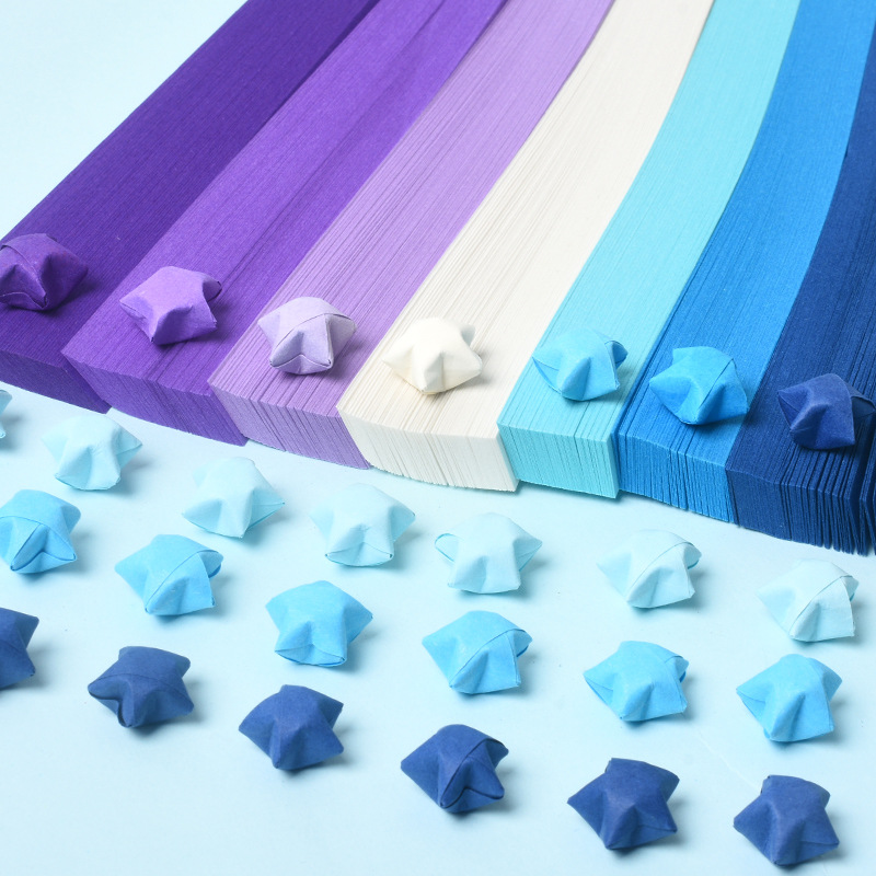 540 Sheets Star Origami Paper  - Art Craft Halloween 评论和价格
