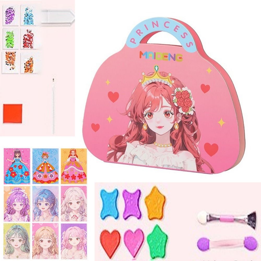 New 3 in 1 DIY Princess Makeup - Art Craft Girl 评论和价格